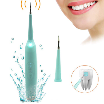 Electric Sonic Dental Tooth Calculus Plaque Remover Stains Scraper Teeth Whitening Oral Care